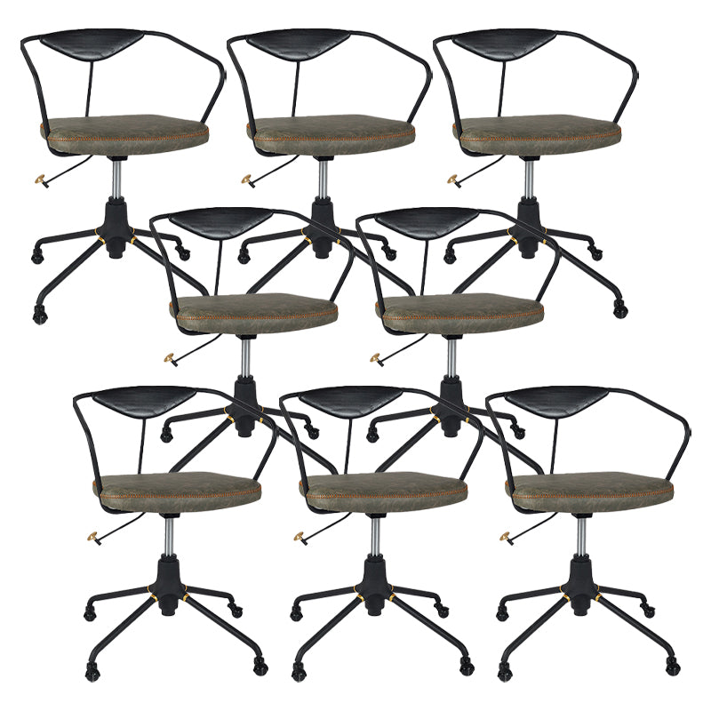 Chaise de bureau sans bras chaise de bureau ergonomique moderne avec roues