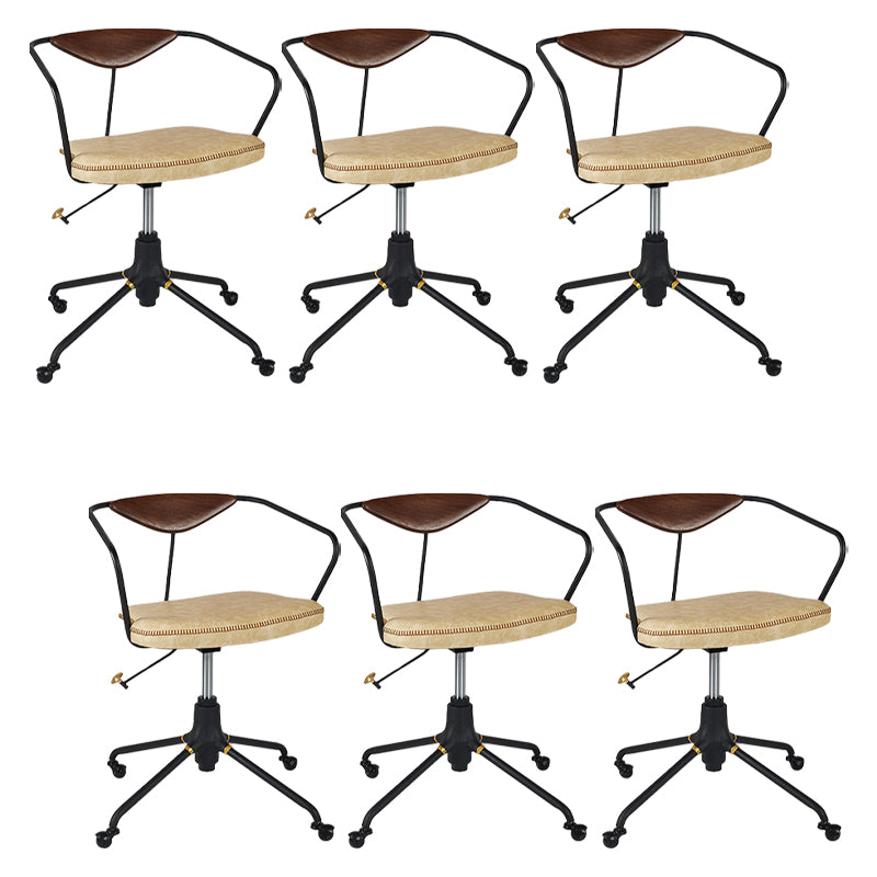 Chaise de bureau sans bras chaise de bureau ergonomique moderne avec roues