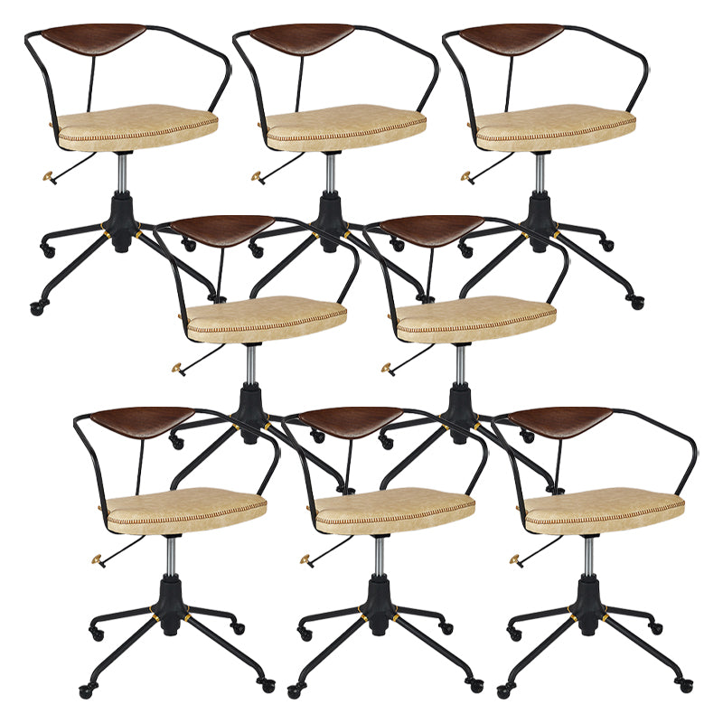 Chaise de bureau sans bras chaise de bureau ergonomique moderne avec roues