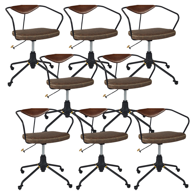 Chaise de bureau sans bras chaise de bureau ergonomique moderne avec roues