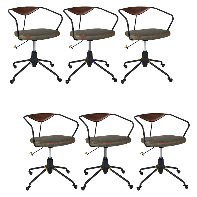 Chaise de bureau sans bras chaise de bureau ergonomique moderne avec roues