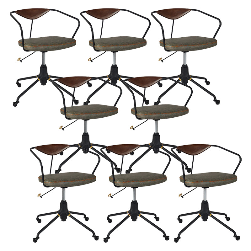 Chaise de bureau sans bras chaise de bureau ergonomique moderne avec roues