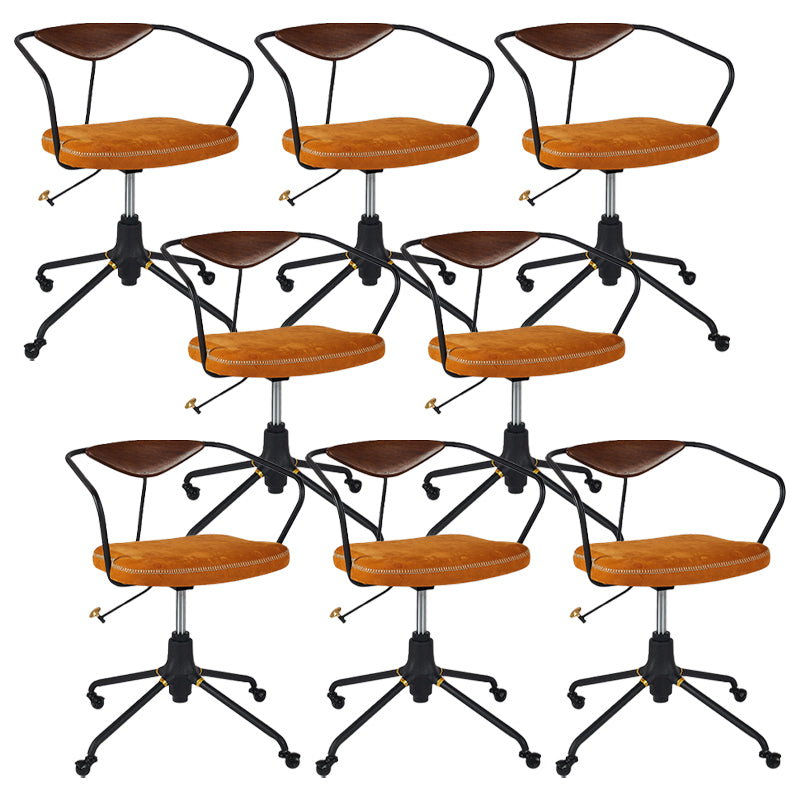 Chaise de bureau sans bras chaise de bureau ergonomique moderne avec roues