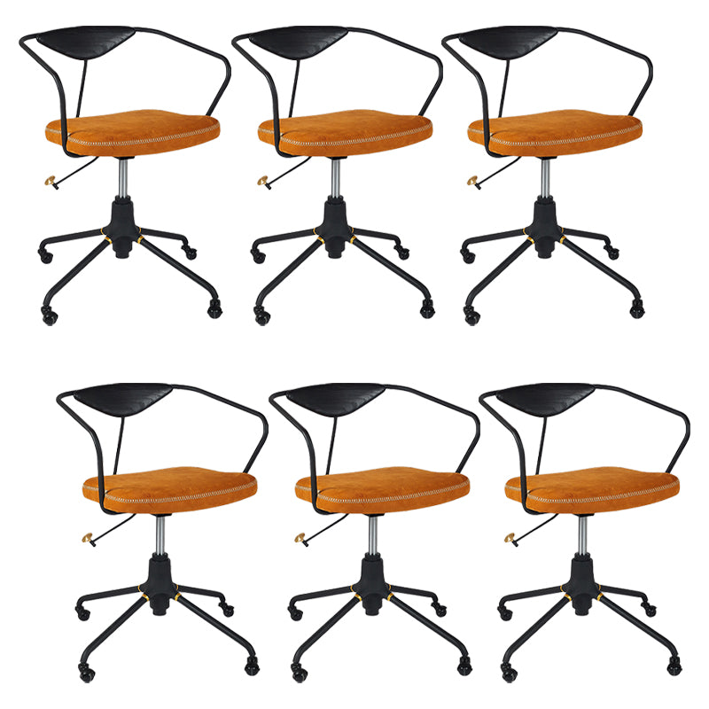 Chaise de bureau sans bras chaise de bureau ergonomique moderne avec roues