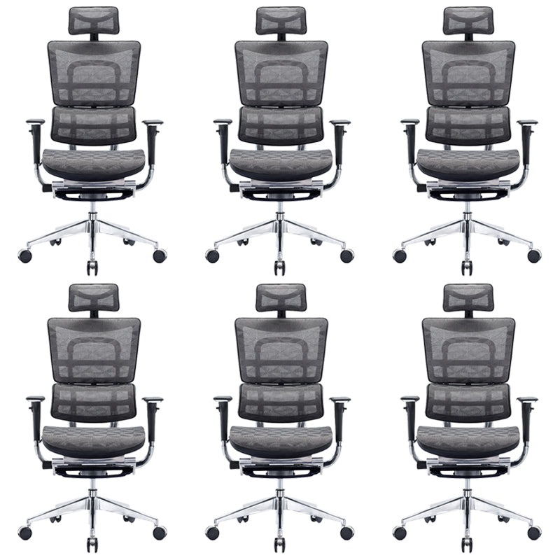 Silla de armas extraíble silla de oficina ergonómica moderna con espalda transpirable