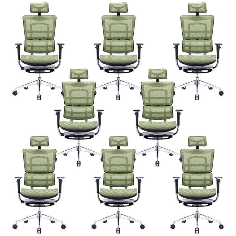 Silla de armas extraíble silla de oficina ergonómica moderna con espalda transpirable