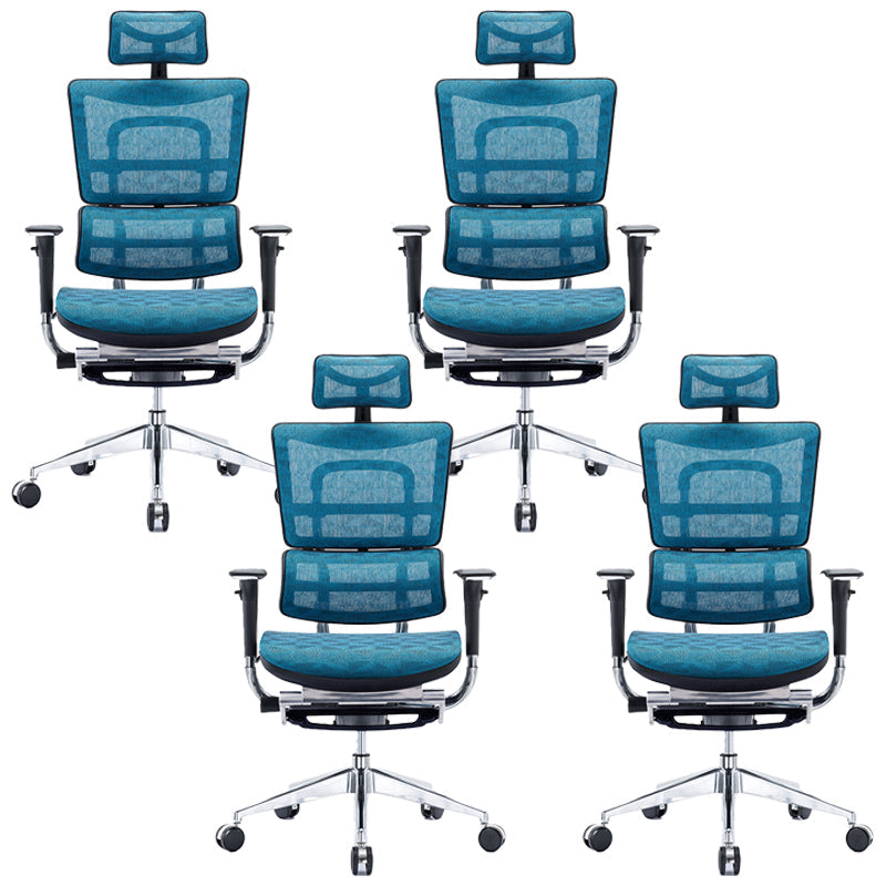 Silla de armas extraíble silla de oficina ergonómica moderna con espalda transpirable