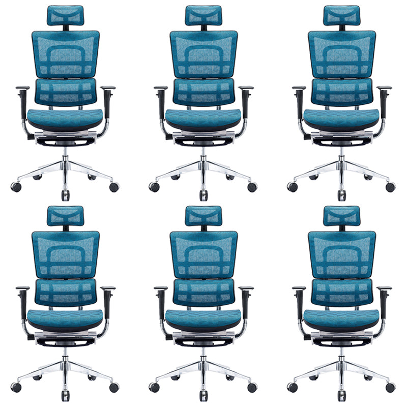 Silla de armas extraíble silla de oficina ergonómica moderna con espalda transpirable