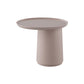 Elliptical Pedestal Coffee Table Set Modern 47.2" W Cocktail Table 20"L x 20"W x 18"H Pink Clearhalo 'Coffee & Accent Tables' 'Coffee Tables' 'coffee_tables' 'furn' 'furn_coffee_tables' 'Furniture' 'Living Room Furniture' 6974864