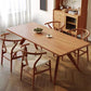 Salle à manger Table de cuisine Table de salle à manger en bois massif de pin