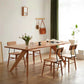 Salle à manger Table de cuisine Table de salle à manger en bois massif de pin