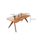 Salle à manger Table de cuisine Table de salle à manger en bois massif de pin