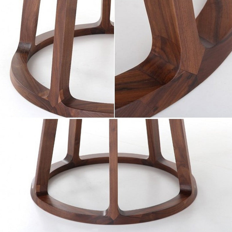 Dining Room Dinner Kitchen Table Solid Wood Round Dining Table Clearhalo 'Dining Tables & Seating' 'Dining Tables' 'dining_table' 'furn' 'furn_dining_table' 'Furniture' 'Kitchen & Dining Furniture' 6975834