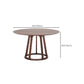 Dining Room Dinner Kitchen Table Solid Wood Round Dining Table Clearhalo 'Dining Tables & Seating' 'Dining Tables' 'dining_table' 'furn' 'furn_dining_table' 'Furniture' 'Kitchen & Dining Furniture' 6975838