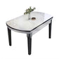 Moderne eettafel met 4 poten, uitschuifbare eettafel voor de keuken