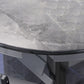Moderne eettafel met 4 poten, uitschuifbare eettafel voor de keuken