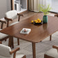 Dining Room Dinner Kitchen Table Rubberwood Solid Wood Dining Table Clearhalo 'Dining Tables & Seating' 'Dining Tables' 'dining_table' 'furn' 'furn_dining_table' 'Furniture' 'Kitchen & Dining Furniture' 6975909