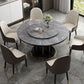 Sintered Stone Dining Table Convertible Dining Table for Kitchen Clearhalo 'Dining Tables & Seating' 'Dining Tables' 'dining_table' 'furn' 'furn_dining_table' 'Furniture' 'Kitchen & Dining Furniture' 6975966