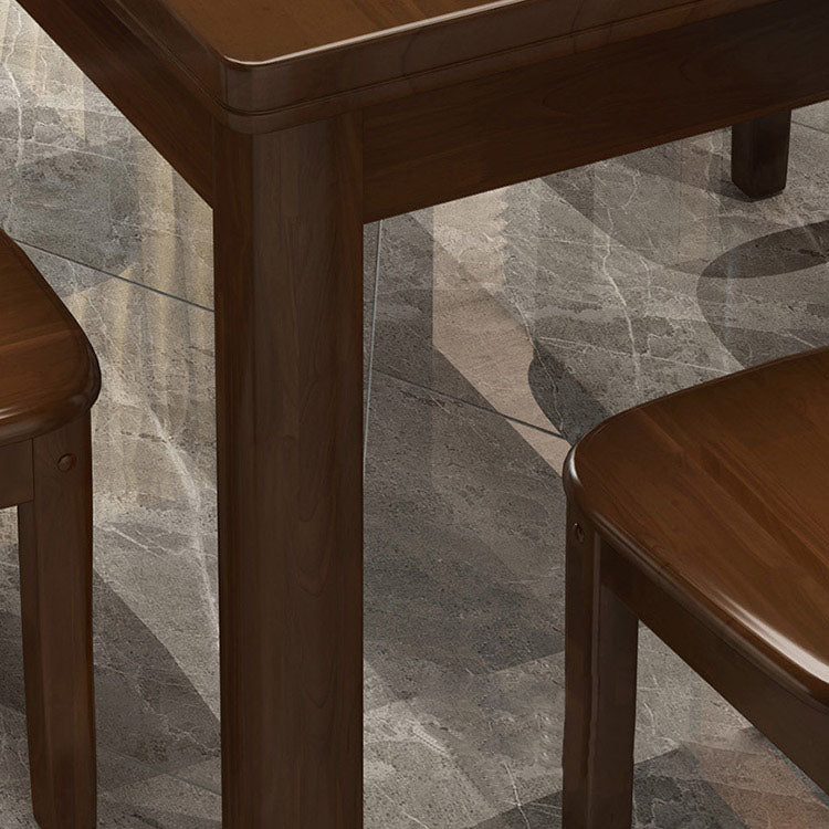 Solid Wood Dining Table Rectangle Dining Table for Dining Room Clearhalo 'Dining Tables & Seating' 'Dining Tables' 'dining_table' 'furn' 'furn_dining_table' 'Furniture' 'Kitchen & Dining Furniture' 6976019