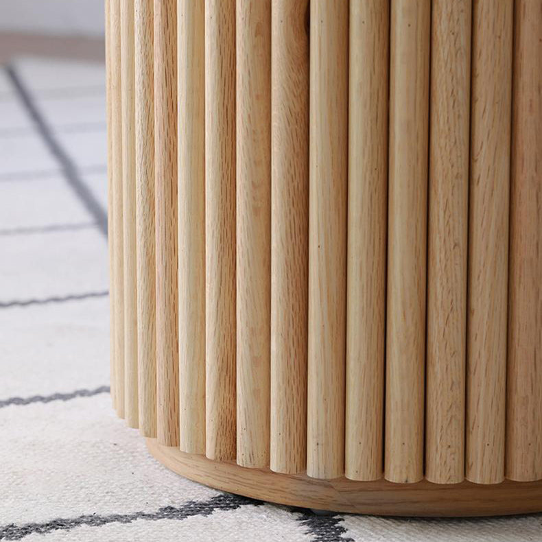 Dinner Kitchen Table Dining Room Round Solid Wood Top Dining Table