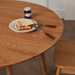 Esstisch für Esszimmer, Küche, runder Esstisch aus massivem Holz