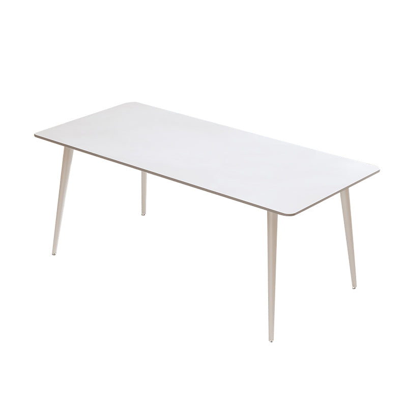 Mesa de comedor de piedra rectangular moderna 1/5/7 piezas de comedor juego para comedor