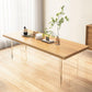 Modern Rectangle Wood Dining Table 1/5/7 Pieces Dining Set for Kitchen