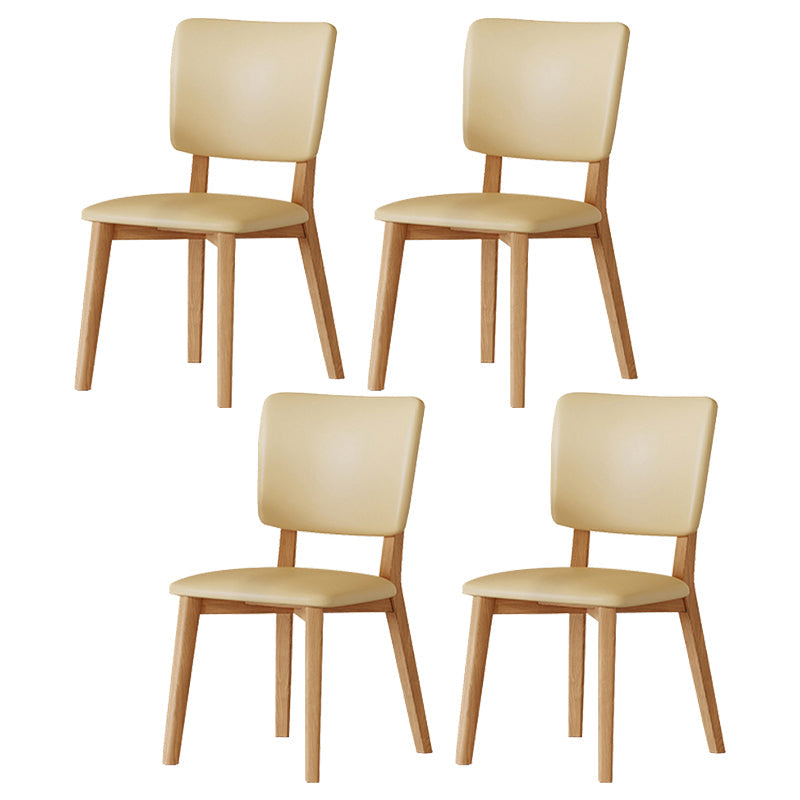 Set di sala da pranzo nordica 1/4/5/6/7 PC Tavolo da pranzo in legno