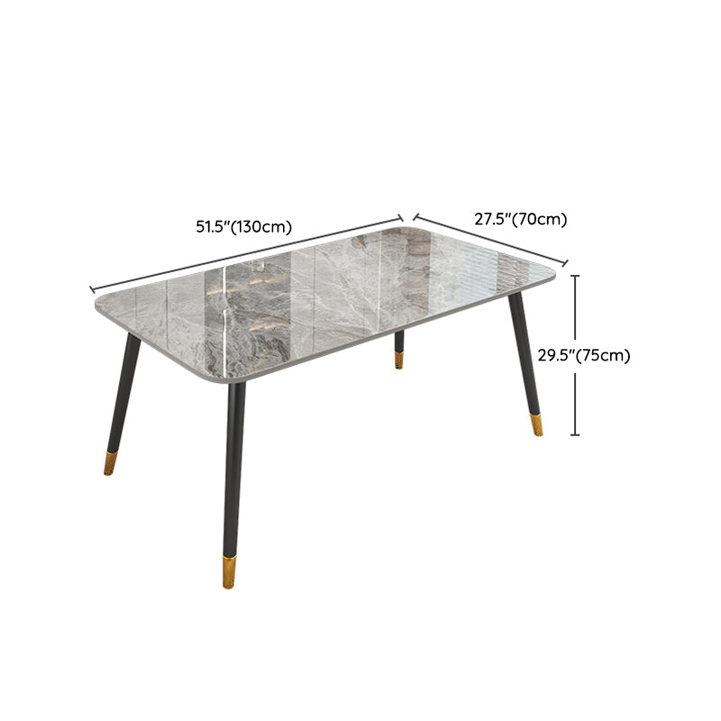 Juego de comedor de estilo nórdico 1/2/5/7 PCS Set para uso en el hogar