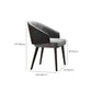 Glossy Gray Stone Dining Table Set 1/4/5/7 Pcs Dinette Set with Arm Chairs Clearhalo 'Dining Room Sets' 'Dining Tables & Seating' 'dining_room_set' 'furn' 'furn_dining_room_set' 'Furniture' 'Kitchen & Dining Furniture' 6976427
