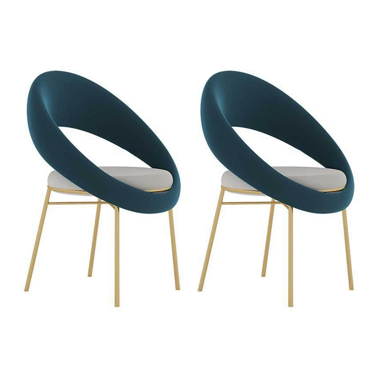 Runde Essset für Küche 1/2/4/5 PCs Hochglänzende weiß