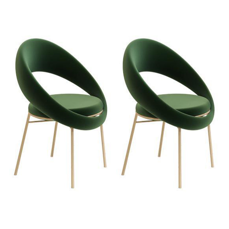 Runde Essset für Küche 1/2/4/5 PCs Hochglänzende weiß