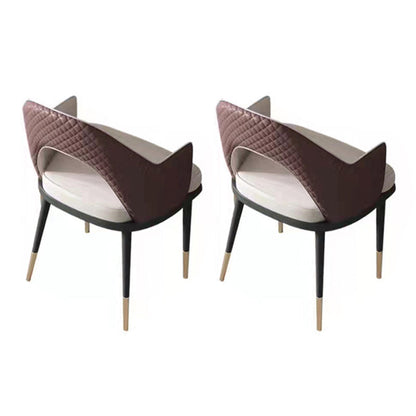 Ensemble Glam Dinette pour la cuisine 1/2/5 PCS Table de table à manger blanc brillant