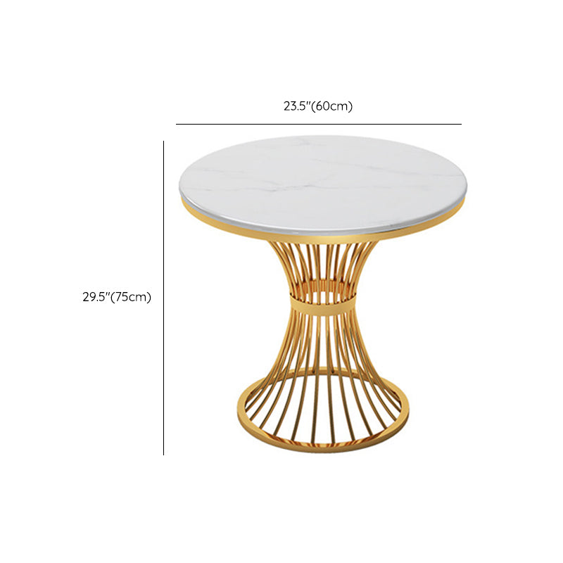 Ensemble Glam Dinette pour la cuisine 1/2/5 PCS Table de table à manger blanc brillant