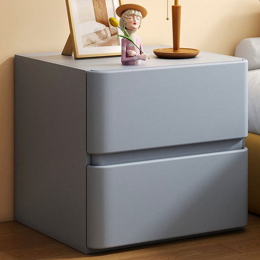 モダニズム2引き出しナイトテーブルストレージベッドナイトスタンドホームのためのナイトスタンド