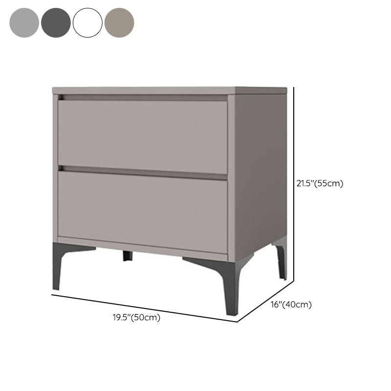 ホーム用の2つの引き出し付きナイトスタンドストレージナイトテーブル