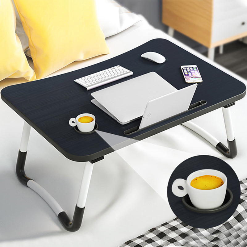 Pliage de bureau pliant des bureaux de tâche de forme rectangulaire avec 2 legs pour la maison