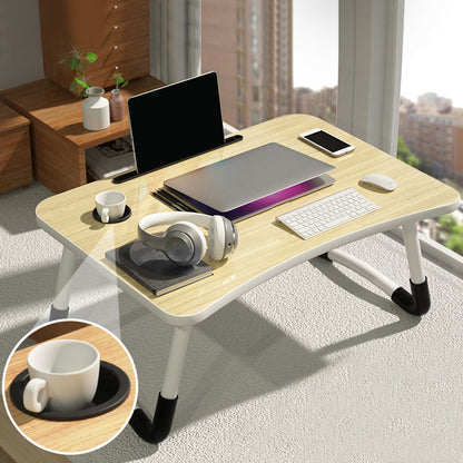 Pliage de bureau pliant des bureaux de tâche de forme rectangulaire avec 2 legs pour la maison