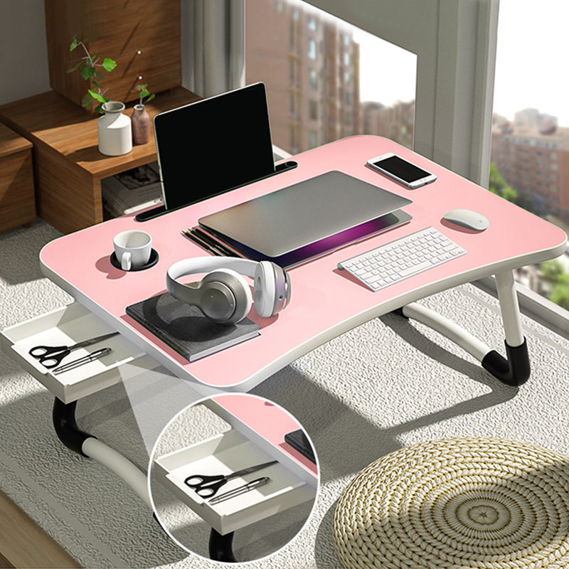 Pliage de bureau pliant des bureaux de tâche de forme rectangulaire avec 2 legs pour la maison