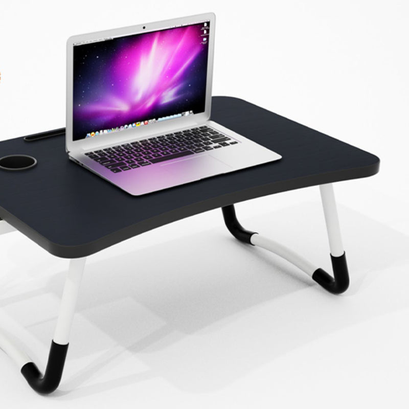 Folding Writing Desk Rectangular Shape Task Desks with 2-Legs for Home ...