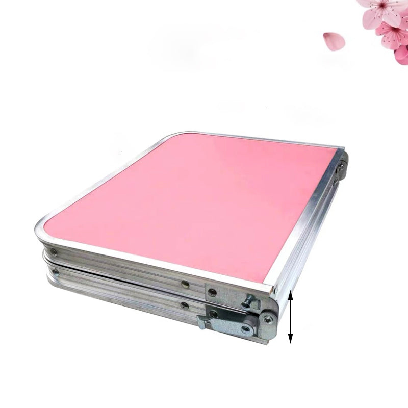 Pliage des bureaux d'écriture des bureaux rectangulaires Bureau de tâche avec 2 legs pour la maison