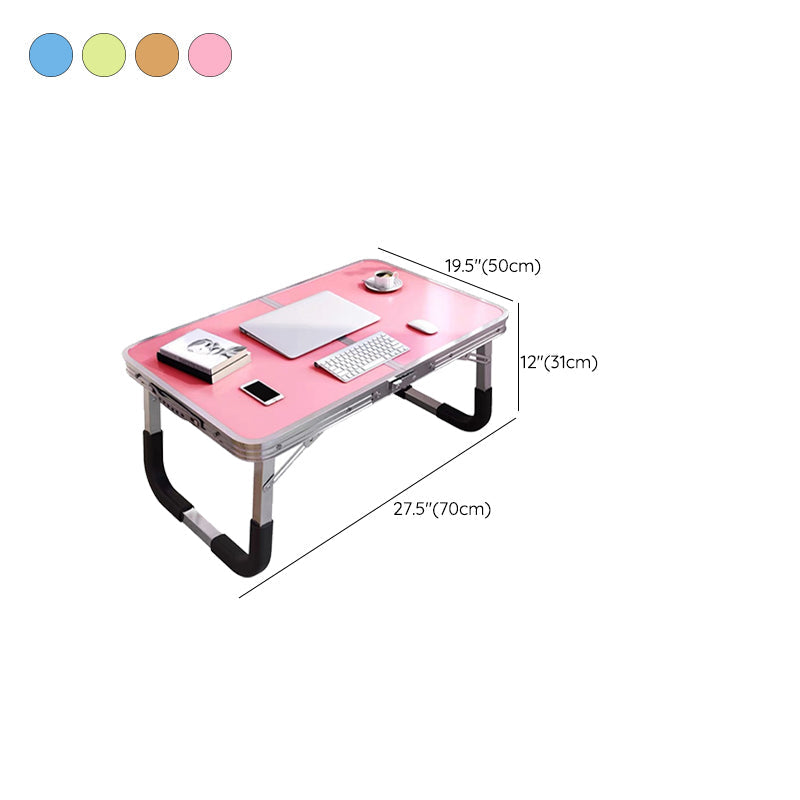 Pliage des bureaux d'écriture des bureaux rectangulaires Bureau de tâche avec 2 legs pour la maison