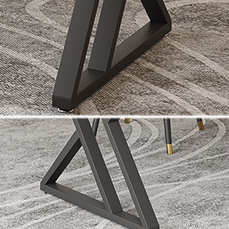 Industrial Style Office Desk Rectangular Shaped Task Desk in White for Office Clearhalo 'furn' 'furn_office_desk' 'Furniture' 'Office Desks' 'Office Furniture' 'office_desk' 6978190