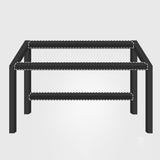 Wooden Rectangular Computer Desk Modern 29.13" Tall Gaming Desk with Steel Legs Clearhalo 'furn' 'furn_office_desk' 'Furniture' 'Office Desks' 'Office Furniture' 'office_desk' 6978240