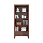Style moderne à l'arrière fermé bibliothèque en bois standard pour salle d'étude