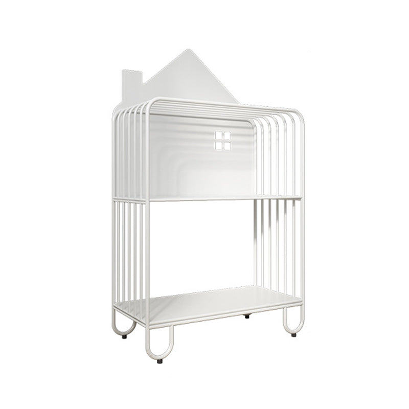 Scandinavian metal boekenplank standaard open back boekenkast met planken