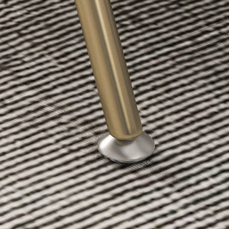 Panchina di posti a sedere ammortizzati glam e panca per la camera da letto con ripiani