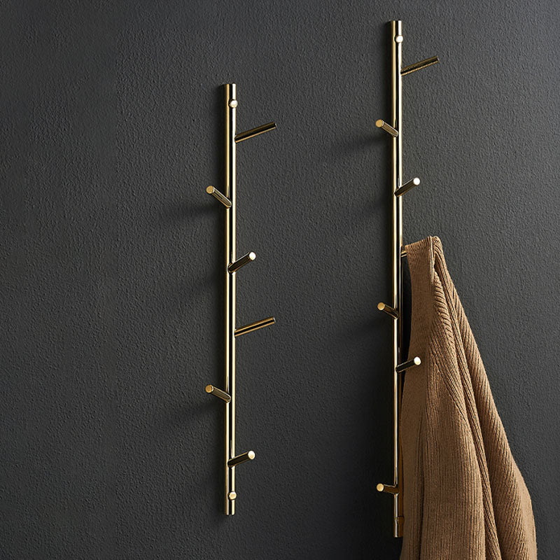 Gorgeous Wall Mounted Coat Rack Coat Hooks Metal Coat Rack for Bedroom Clearhalo 'Entry & Mudroom Furniture' 'furn' 'furn_hall_tree_coat_racks' 'Furniture' 'Hall Trees & Coat Racks' 'hall_tree_coat_racks' 6978670