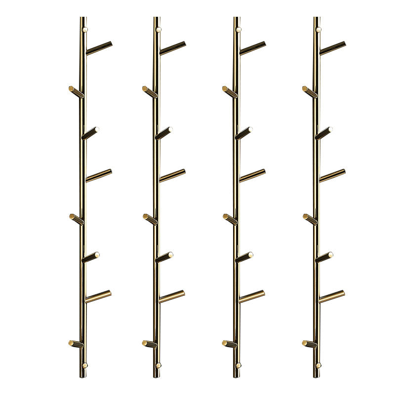 Gorgeous Wall Mounted Coat Rack Coat Hooks Metal Coat Rack for Bedroom Clearhalo 'Entry & Mudroom Furniture' 'furn' 'furn_hall_tree_coat_racks' 'Furniture' 'Hall Trees & Coat Racks' 'hall_tree_coat_racks' 6978676