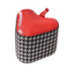 Color Block Fabric Standard Stool Modern Simple Upholstered Ottoman Faux Leather Red 1 Piece Clearhalo 'furn' 'furn_ottomans_poufs' 'Furniture' 'Living Room Furniture' 'Ottomans & Poufs' 'ottomans_poufs' 6978790
